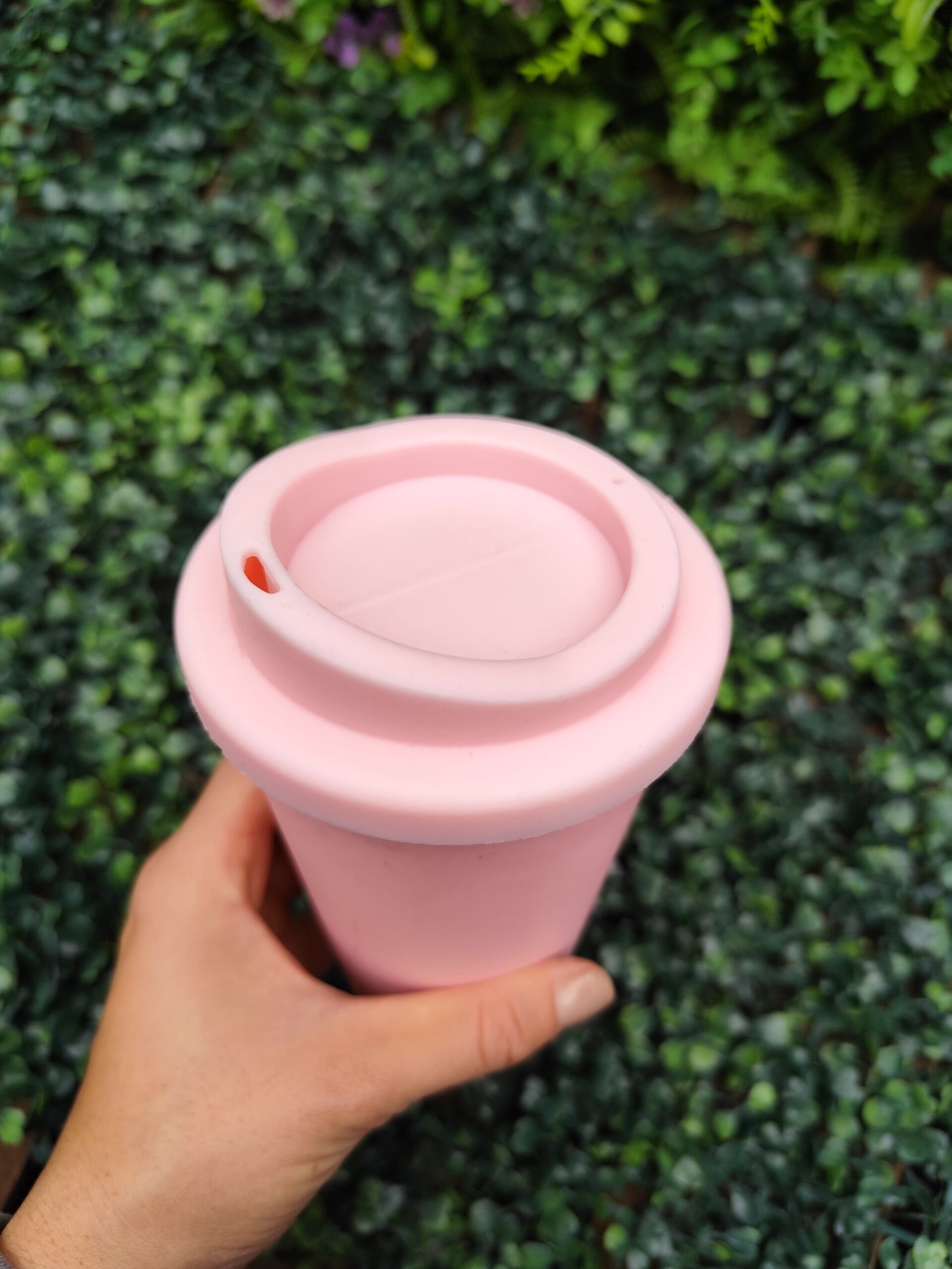 Vaso Doble Capa Liso - Rosa - Imagen 2