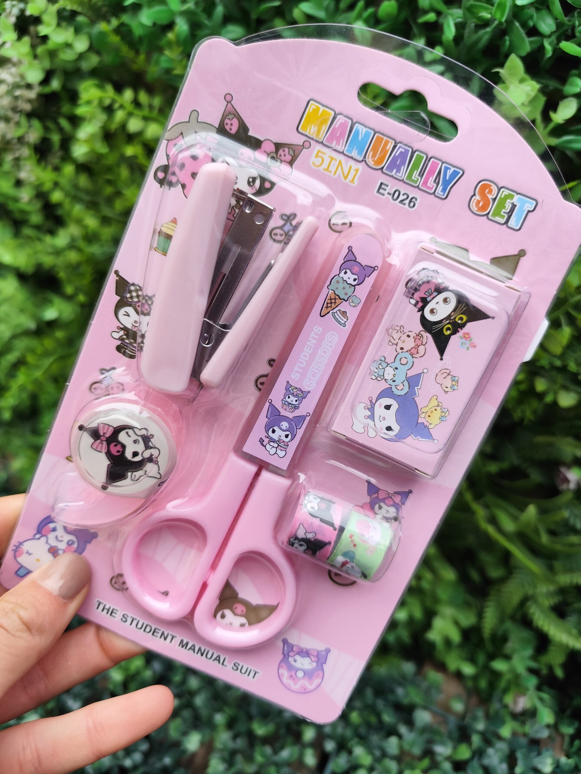 Set Escolar - Kuromi