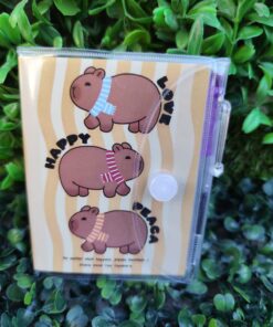 Mini Cuaderno con Lapicera - Capybara