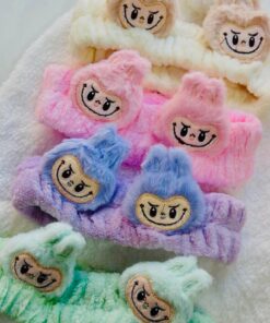 Vincha Labubu para Maquillaje