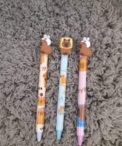 Lapicera Retractil Borrables x 3 - Capybara