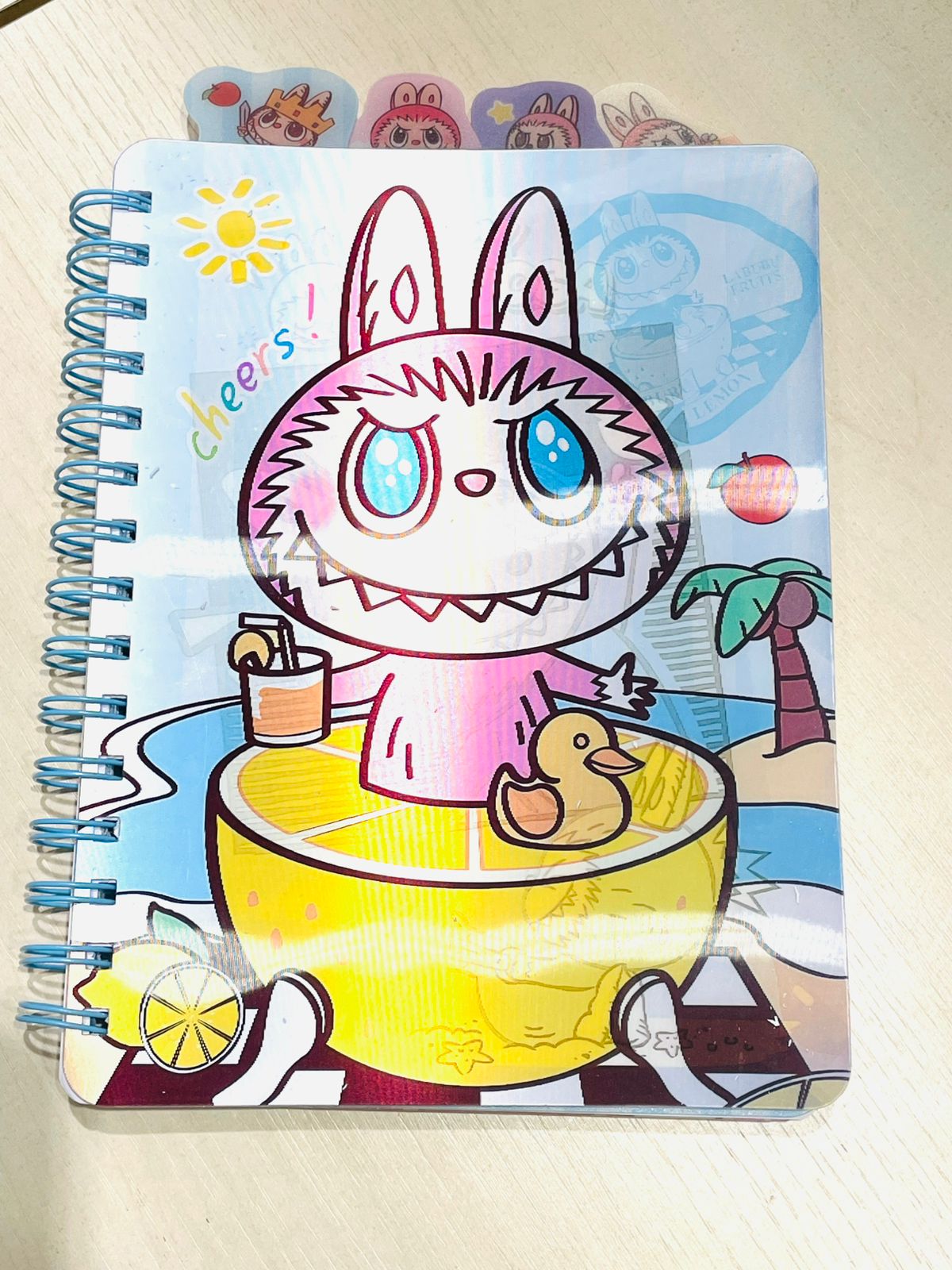 Cuaderno 3D con Separador - Labubu - Imagen 3