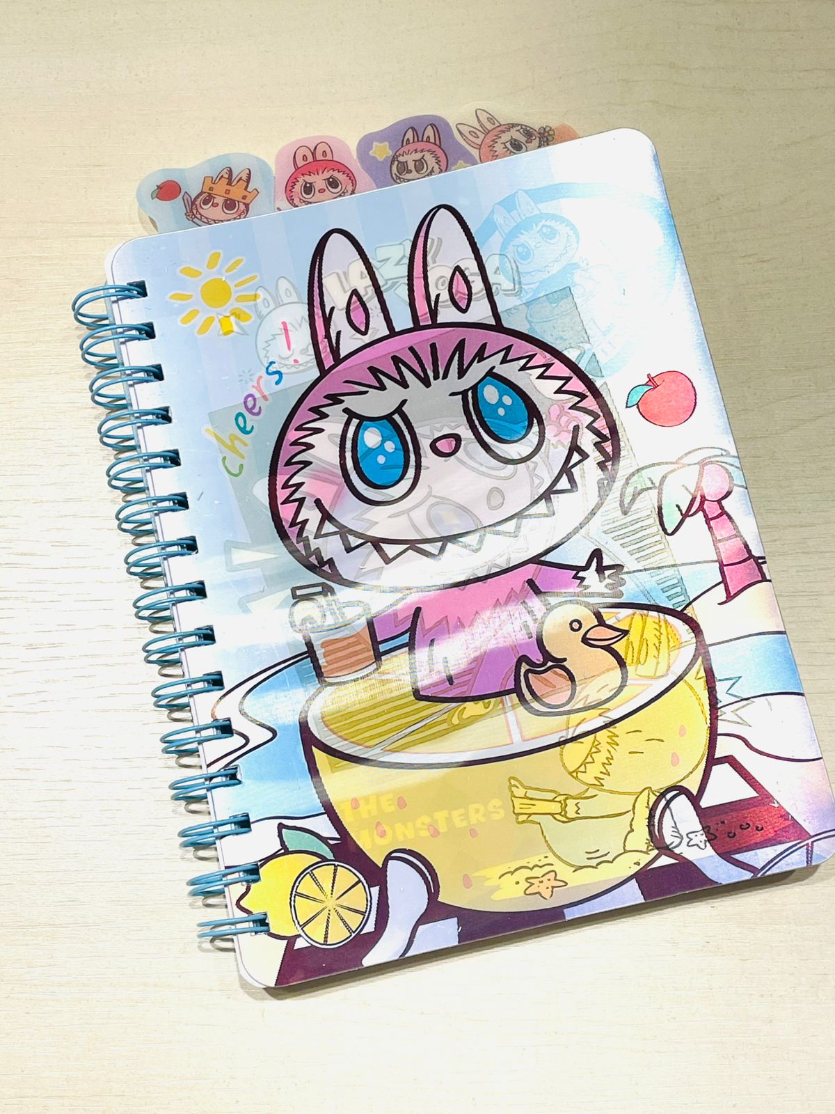 Cuaderno 3D con Separador - Labubu