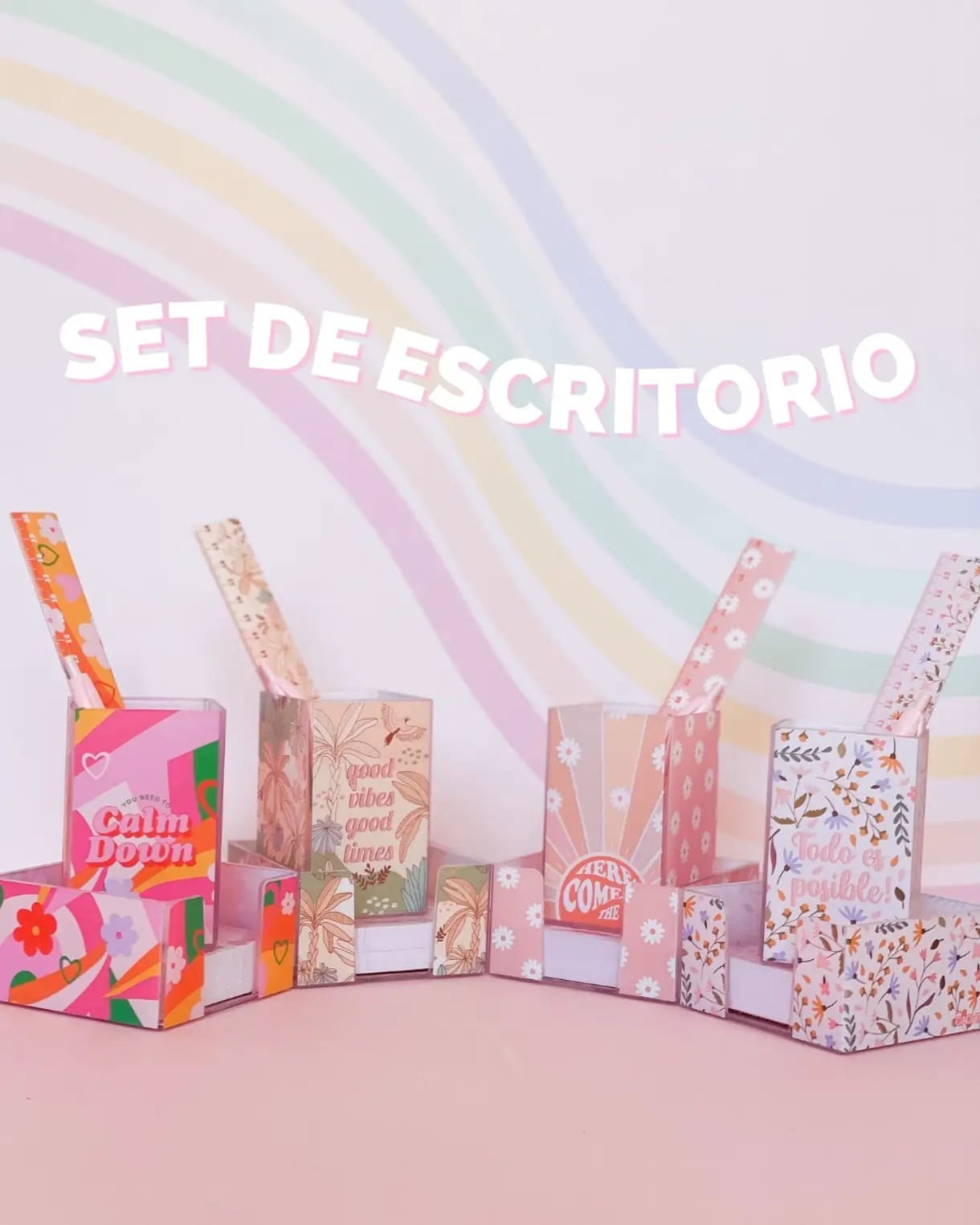 Set de Escritorio - Dia del Maestro