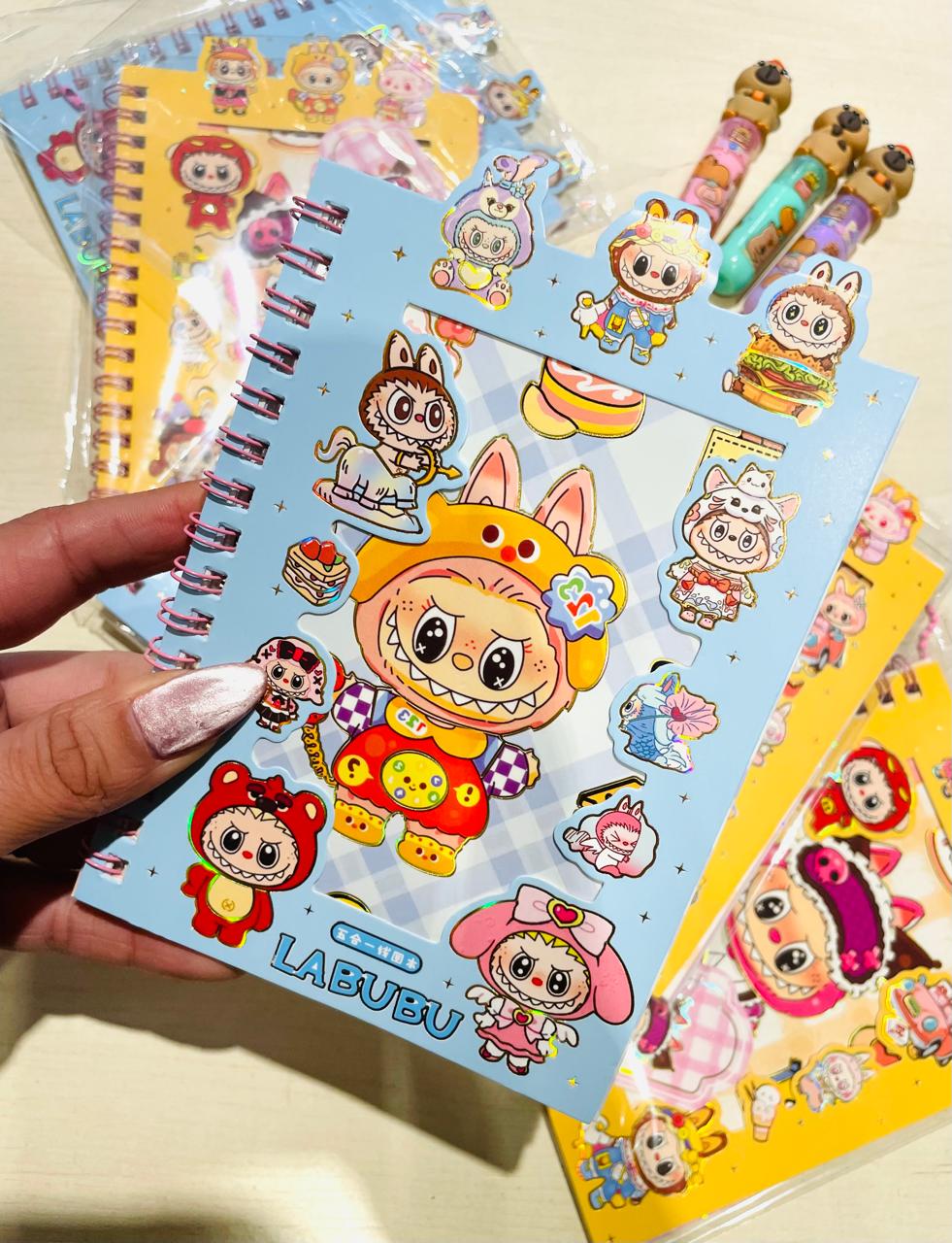 Libreta 5en1 - Labubu