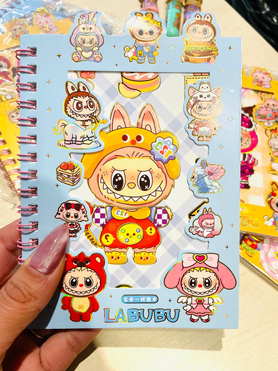 Libreta 5en1 - Labubu - Imagen 3