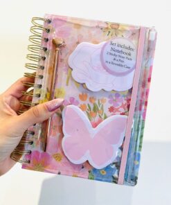 Cuaderno T.Dura - Floreado