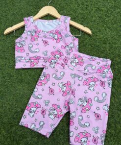 Conjunto Top + Biker - My Melody