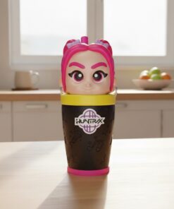 Vaso 3D Las Guerreras K-Pop - Mira (Negro)