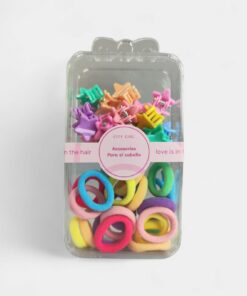 Kit Broches + colitas de Pelo - City