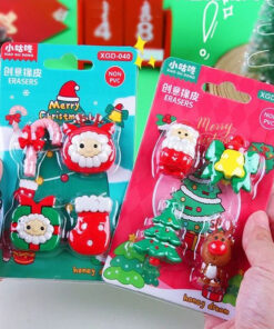 Alternative view of Goma de Borrar x4 - Navidad