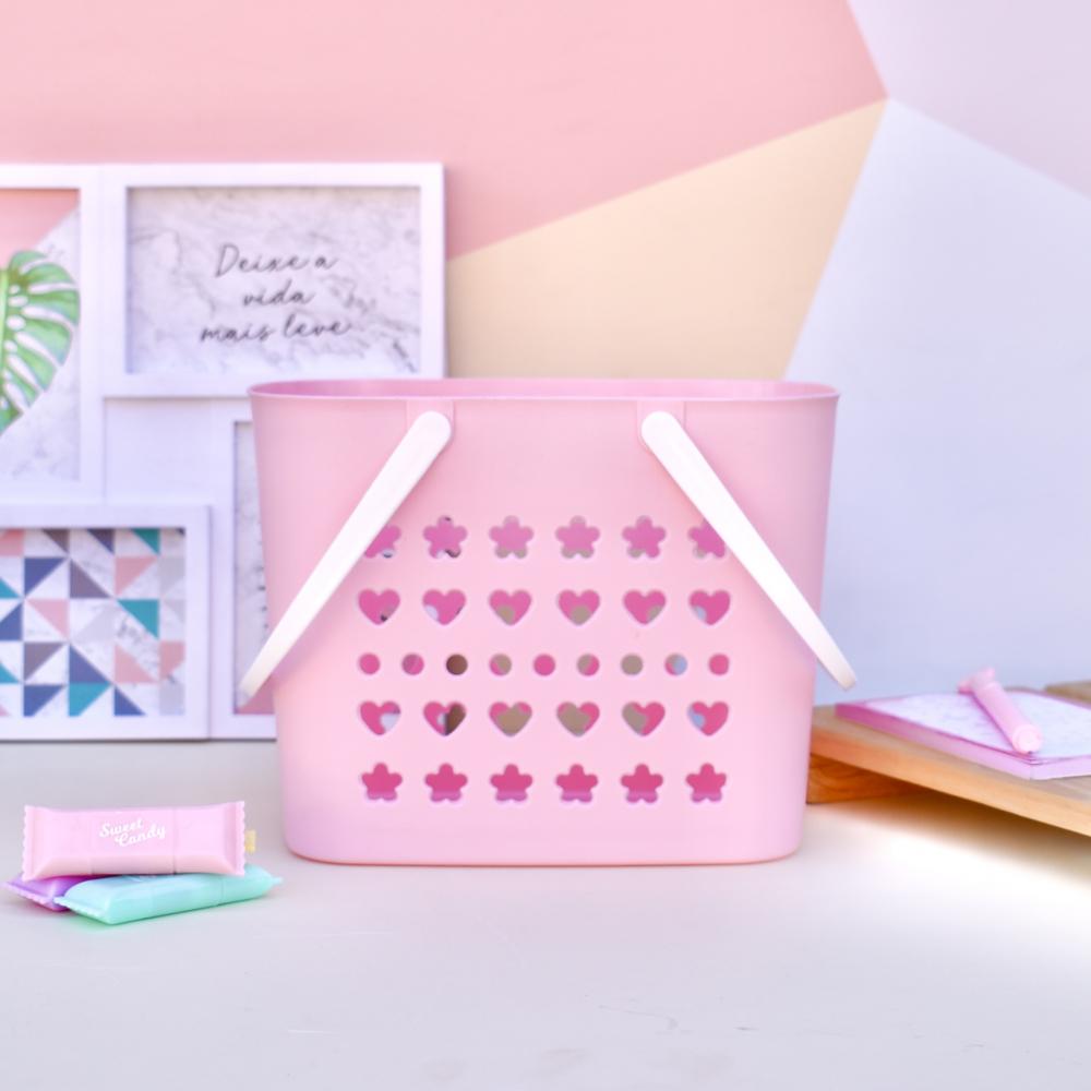 Canasto Con Manija - Pastel - Imagen 3