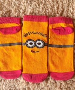 Soquete PREMIUM - Minions Rosas