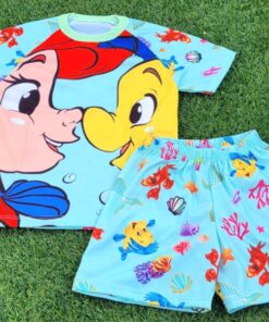 Alternative view of Pijama VERANO KIDS - Sirenita