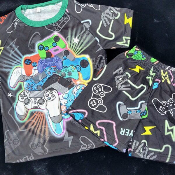 Pijama VERANO KIDS - Gamer - Imagen 2