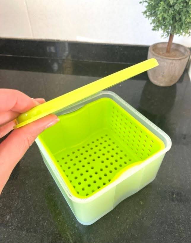 Contenedor con Escurridor