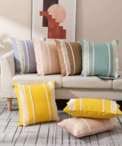 Funda Almohadón Crochet x2