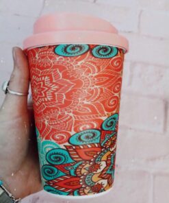 Vaso Doble Capa Punita - Mandala