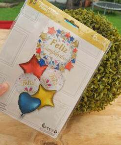 Globos Feliz Cumpleaños x6