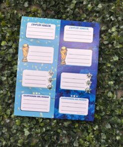 Etiquetas Escolares Licencia Oficial - Campeones