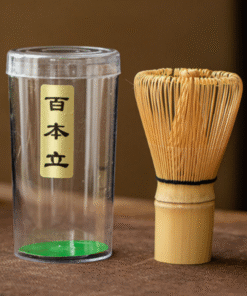 Batidor de Bambú Artesanal para Té Matcha