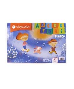 Block de Dibujo Blanco - Skycolor