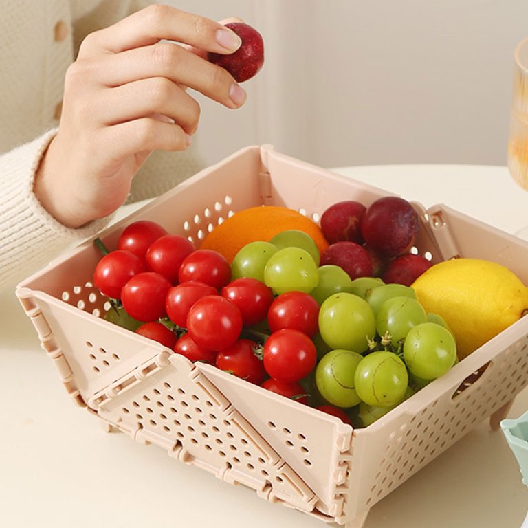 Canasto escurridor plegable