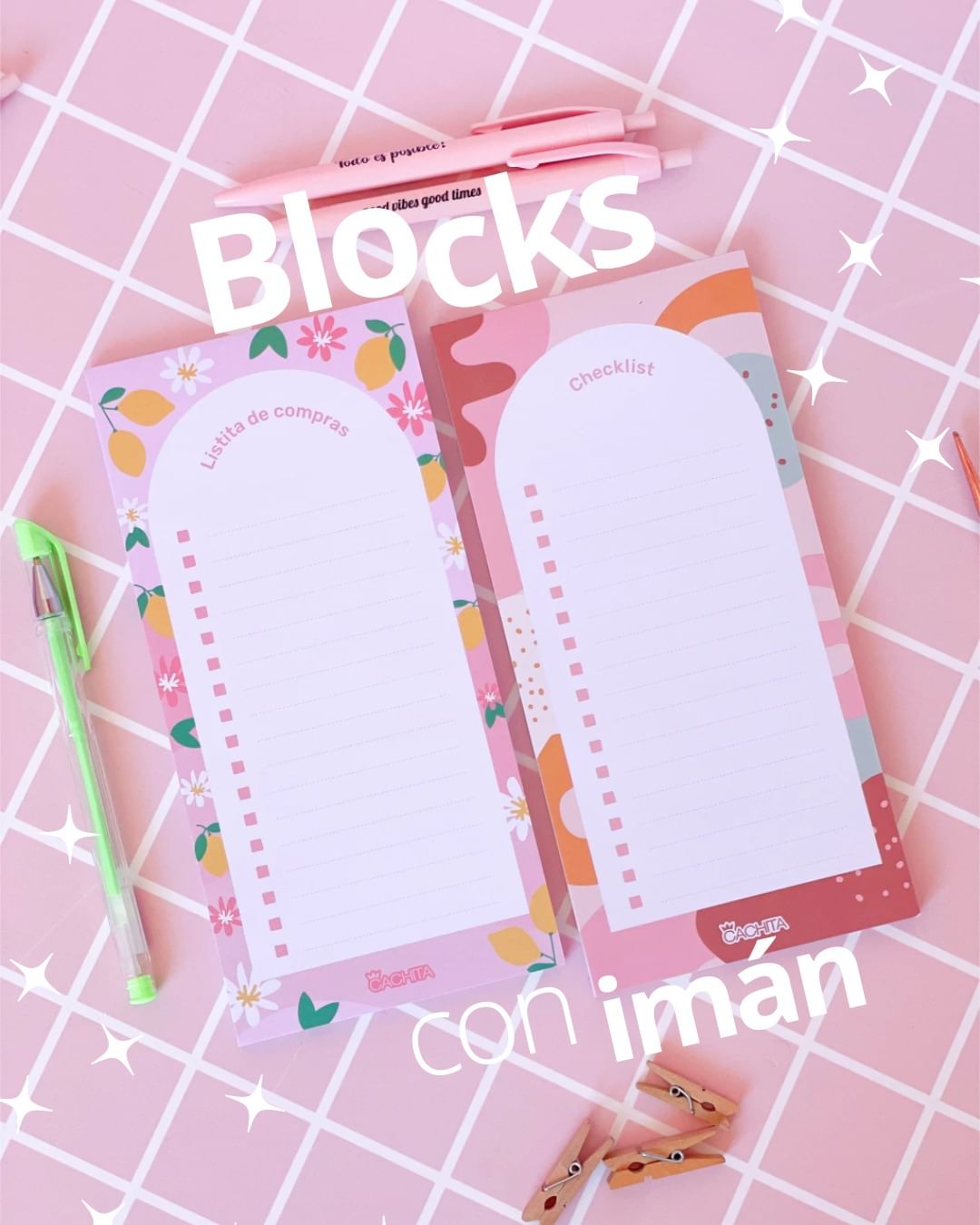 Block con iman - CACHITA