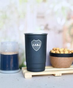 Vaso Aluminio Grabado - Boca