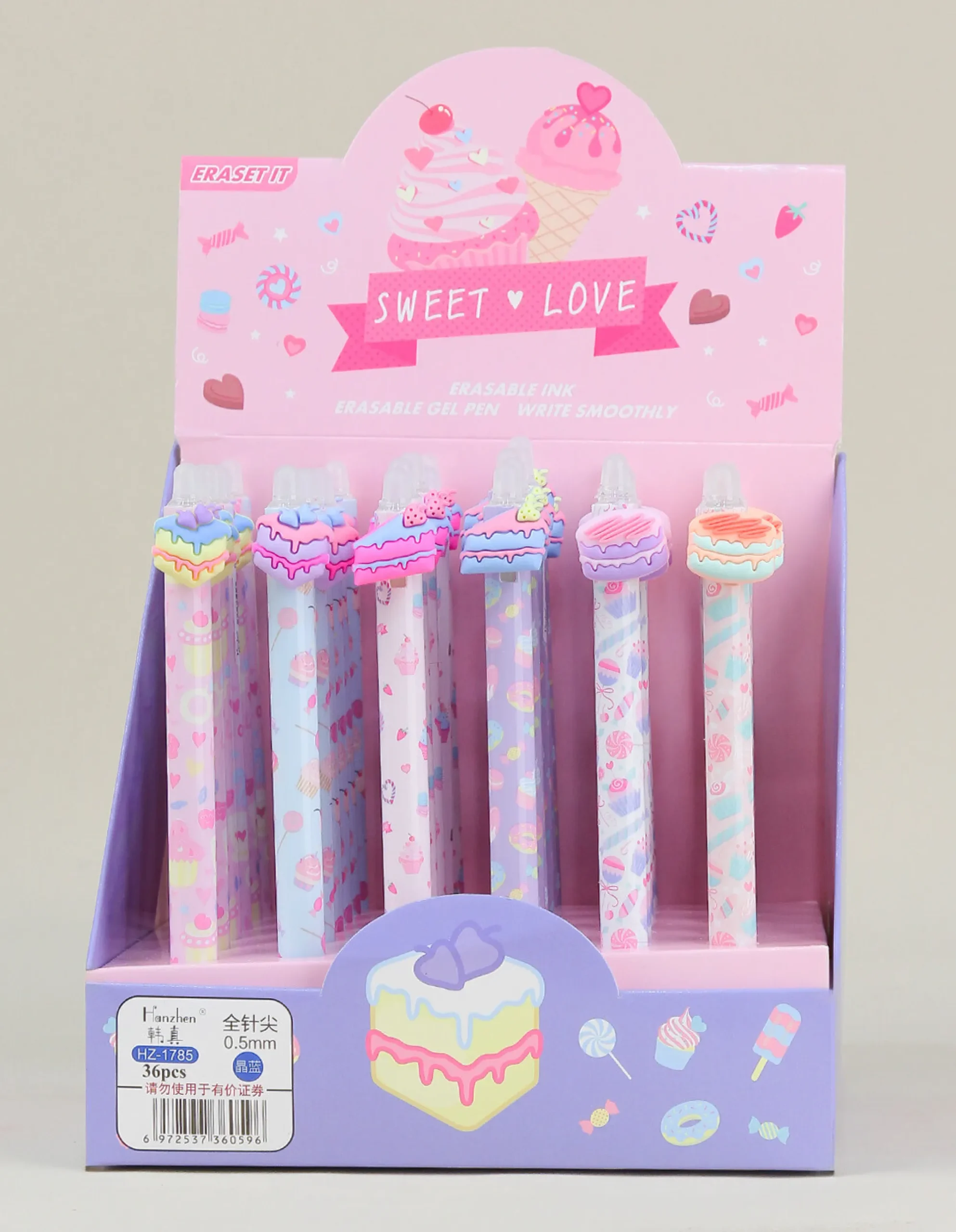 Lapicera Borrable Torta