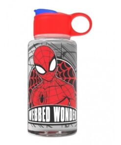 Botella Flip Top  500ml - Spiderman
