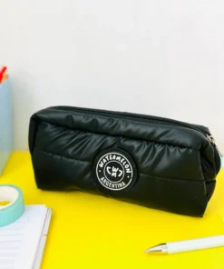 Cartuchera Matelasse - Negro Brilloso