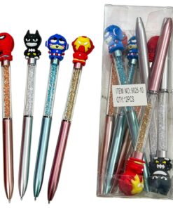Lapiceras Avengers con Brillo x3