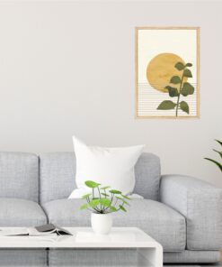 Alternative view of Cuadro Hojas Verdes 30*40