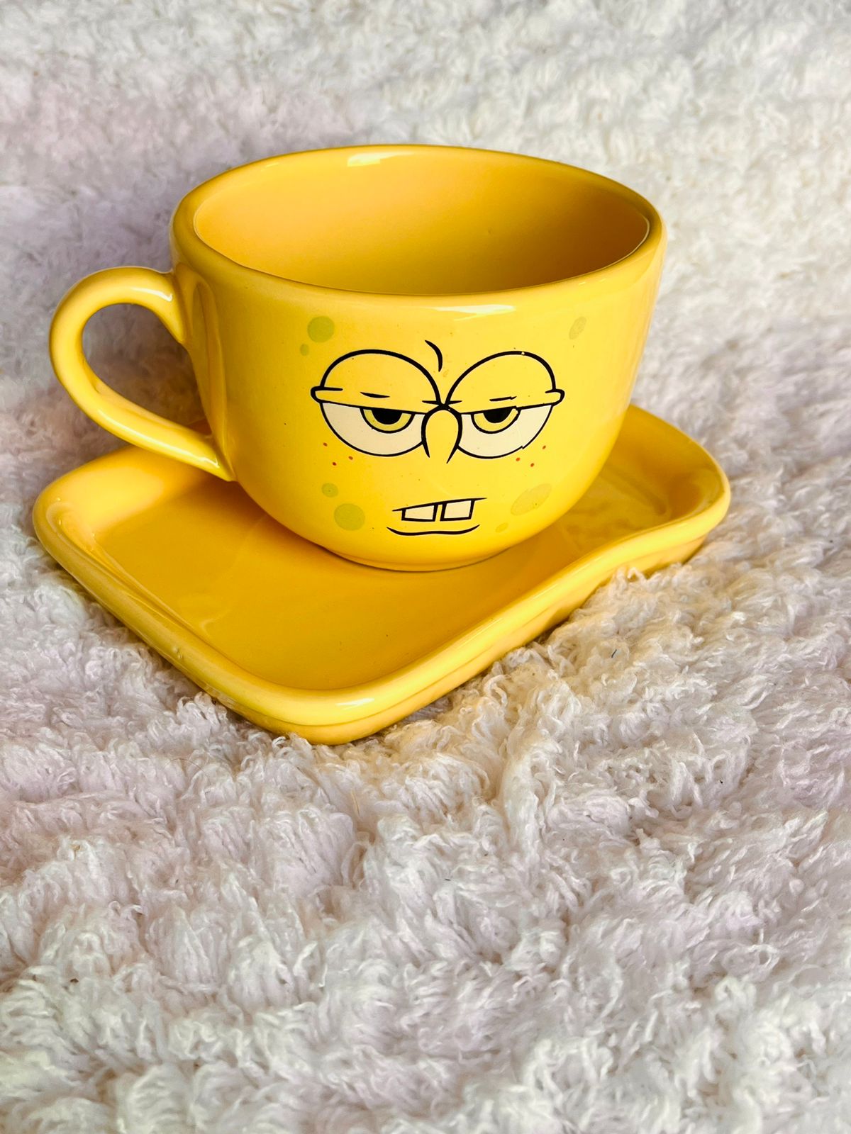 Tazon + Plato Tostada - Bob Esponja