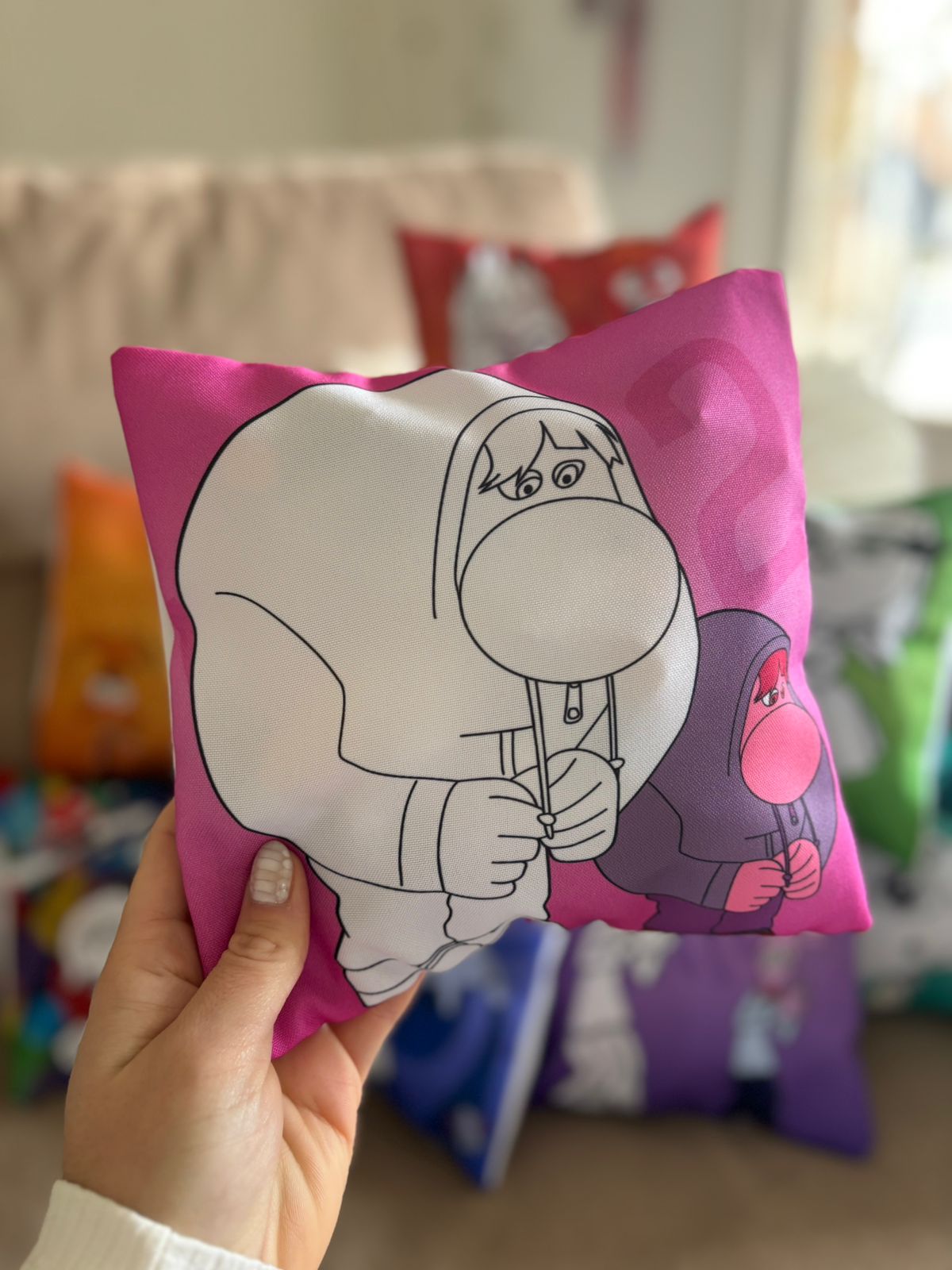 Mini Almohadon para Colorear- INTENSAMENTE - Imagen 6