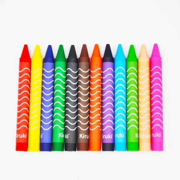 Crayon x12 Colores JUMBO - Kiruki - Imagen 3