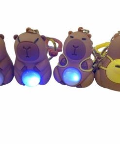Alternative view of Llavero Capybara - Con Luz
