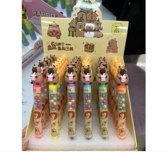 Resaltador con Bolitas - Capybara