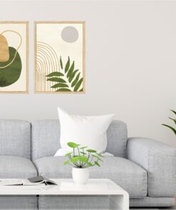 Cuadro Hojas Verdes 30*40