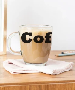 Taza Vidrio -  Coffe 2.0