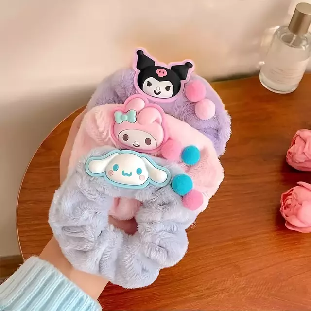 Scrunchies Kuromi & Amigos x2