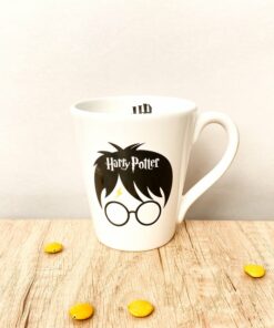 Taza Conica Linea Blanca - Harry Potter