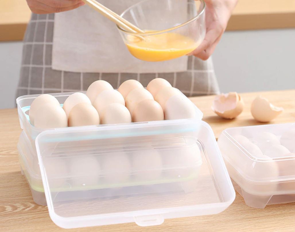 Contenedor para 15 Huevos