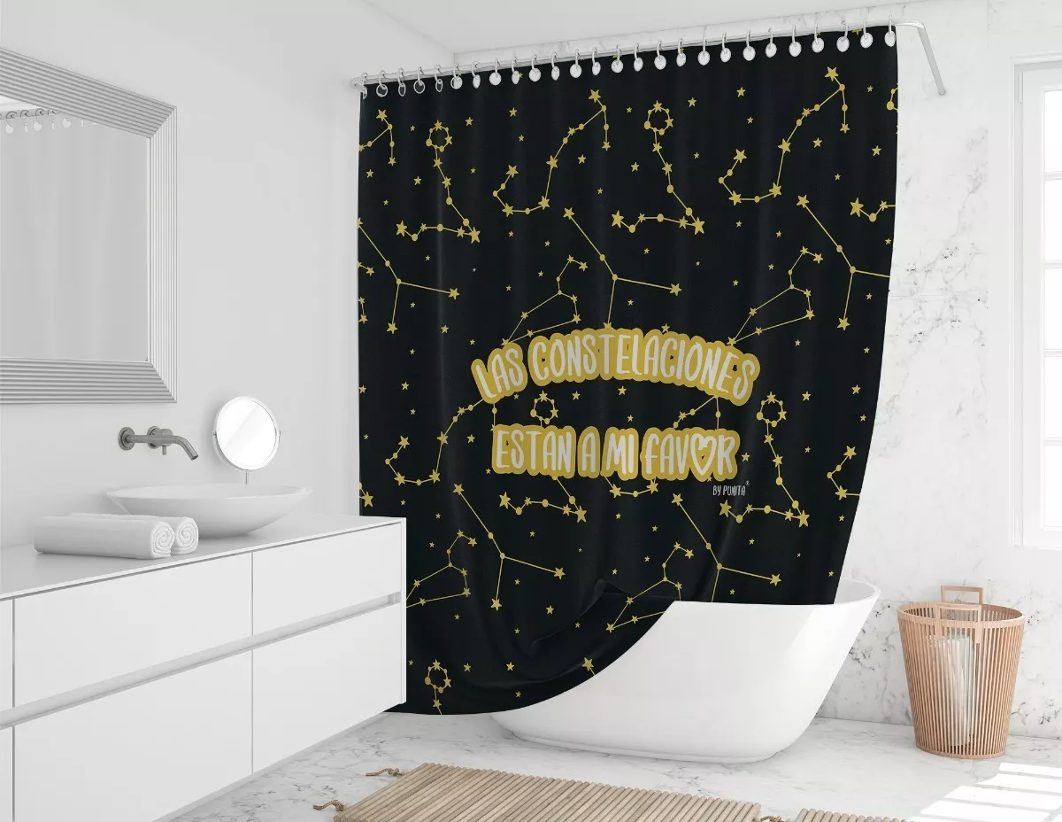 Cortina Baño By punita - Universo A Mi Favor