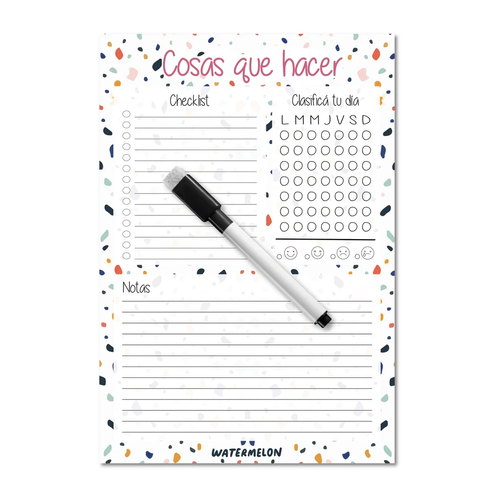 Pizarra Chica - Cosas Por Hacer