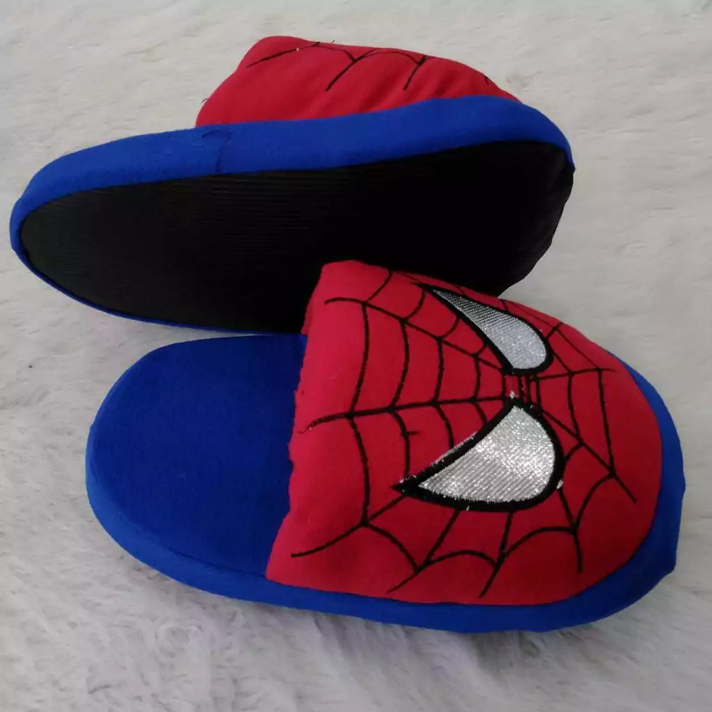 Pantuflon Soft - Spiderman (Rojo y Azul) - Imagen 4