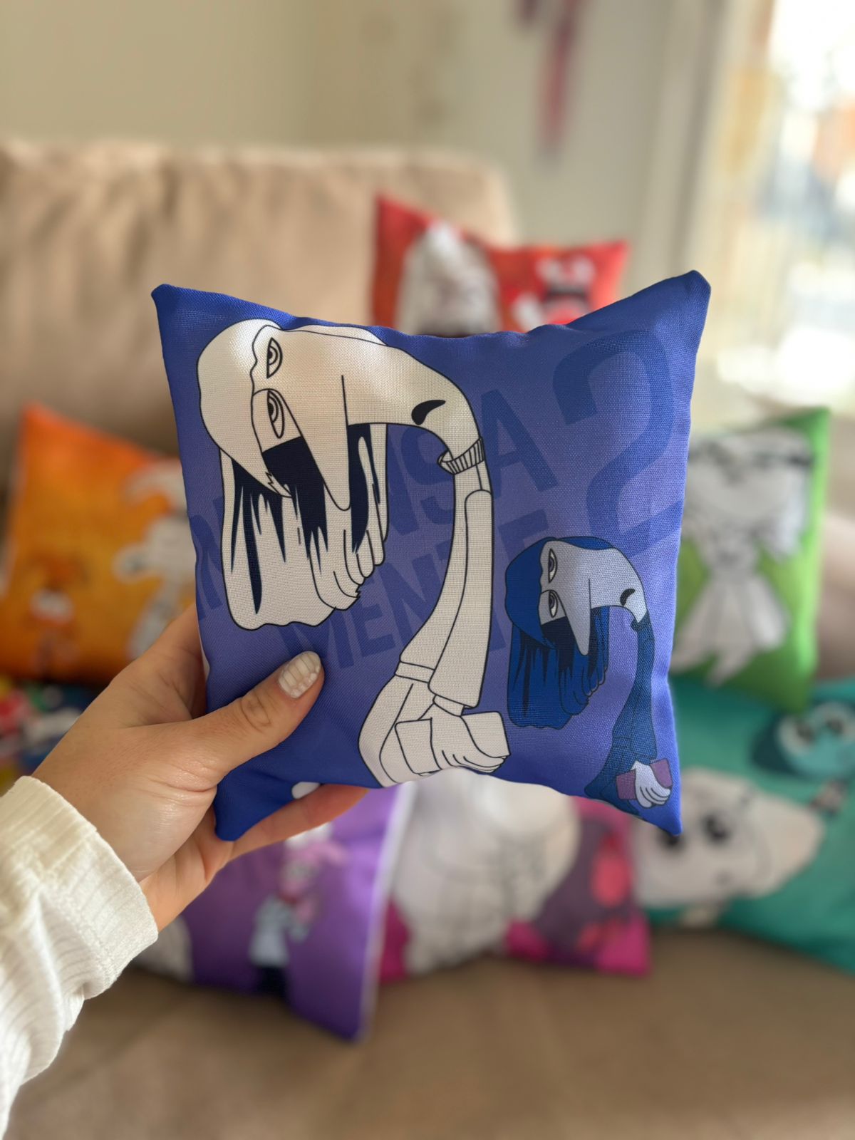 Mini Almohadon para Colorear- INTENSAMENTE - Imagen 4