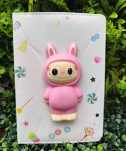 Cuaderno Peluche Squishy Labubu