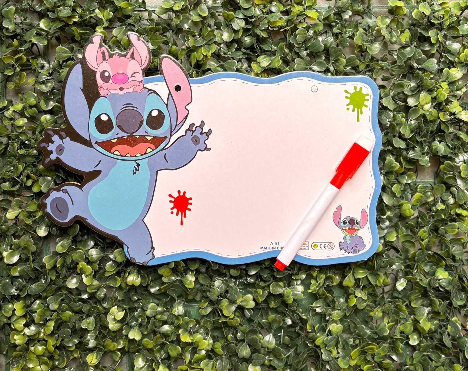 Eco Pizarra/Anotador - stitch